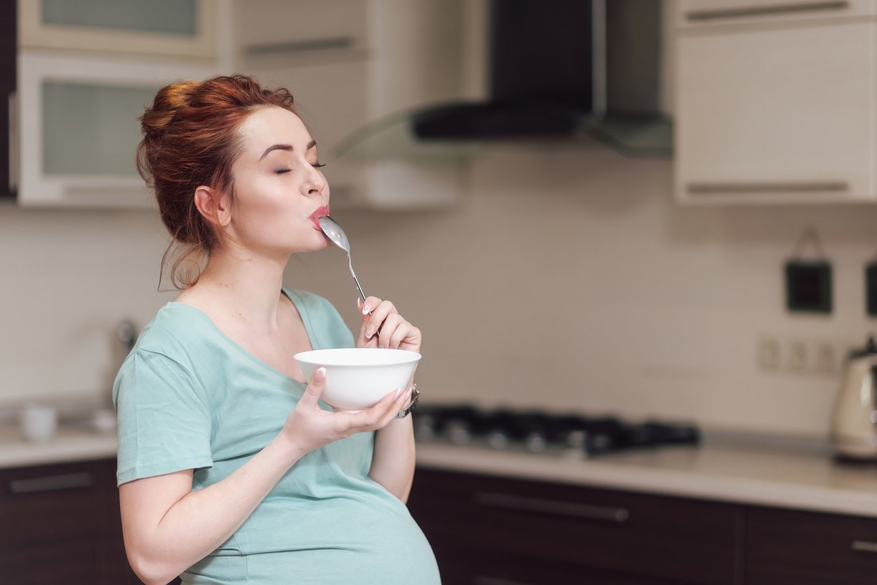 گرسنگی زیاد در اوایل بارداری