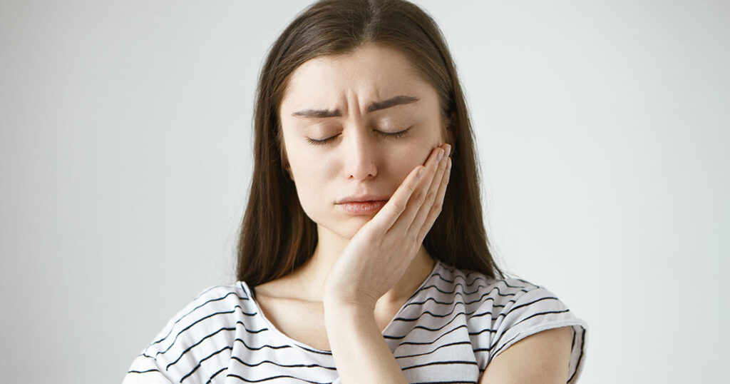 Toothache after nerve extraction