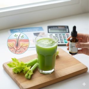 خواص آب کرفس بعد از کاشت مو