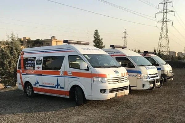 خدمات آمبولانس خصوصی آرمان
