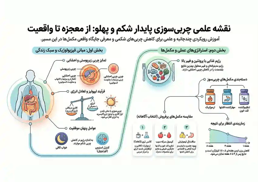 بهترین مکمل های چربی سوز
